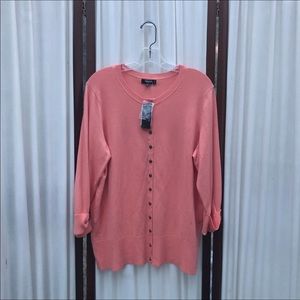 Coy Coral Cardigan NEW